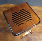Old Antique Wood Zenith Cube Vintage Tube Radio Converted To Bluetooth Speaker