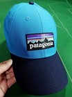 Patagonia Organic Cotton P-6 Logo Stretch Fit Cap Emerald navy L Good