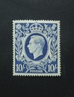 King George Vl Gb 10  Ultramarine Sg 478b Mnh Well Centered Good Perforation Vf
