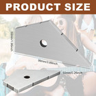 Fret Kisser Fret Leveling Tool Stainless Steel Luthier Tool For Guitar And Bass
