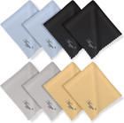 8 Pcs Microfiber Cleaning Cloth For Glasses  6 x7    Premium Eyeglass Cleanin   