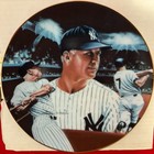 Mickey Mantle Sports Impressions Mickey At Night Plate  1976 Nyy W coa 1995