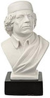 Libyan Revolutionary Colonel Muammar Gaddafi Marble Bust Statue 4 6    11 5 Cm 