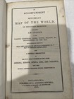  rare 1845 Accompaniment To Mitchell s Map Of The World Index Only  antique