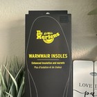 Nib Dr  Martens Warmwair Fur Insoles Enhanced Insulation warmth Usa Size 8 Black