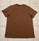 Nike Court Advantage Dri-fit Brown Tennis Shirt Mens Size M New  Fz6910-281