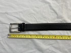 Kirkland Signature Black Italian Full Grain Leather Dress Belt - Men s Size 40