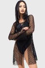 Killstar Black Cobweb Cove Cloak