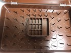 Vintage Wilson Mfg Brown Plastic Sewing Thread Box Organizer 13 X 8 X 2