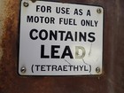 Vintage Tokeim 300 Gas Pump Side Door With Porcelain Sign