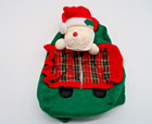 Santa Claus Tissue Box Cover Tissue Box Holder Kleenex Vintage 1980s