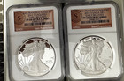 2012 S  999 American Silver Eagle Ngc Pr69 Ultra Cameo San Francisco Early Re
