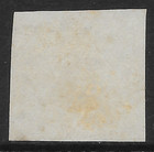 French Colonies Scott 3 Used Fine - 1859 10c Bis yel Issue - Eagle   Crown  c 