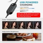 5  60 Led Selfie Ring Light For Video Conference Lighting  On-camera Video Li   