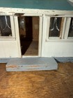 Antique Folk Art Handmade Small Wooden Dollhouse