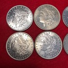 Nice Uncirculated Pre-1921 Silver Morgan Dollar Lot Of 10 Mixed Date Coins  12