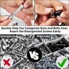 Nut And Bolt Thread Checker  Bolt Size Finder  28 Male female Thread Gauges     
