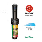 42sa  4 In  Pop-up Gear-drive Rotor Sprinklers  40-360 Degree Pattern  Adjustabl