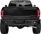 Ram 2500 Rear Bumper Offroad Steel Step Bumper For 2019-2024 Dodge Ram Trucks