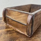 Original Antique Indian Brick Mould Box Container Storage Beautiful Patina