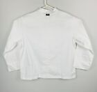 Nwt Dickies Classic 8 Buttons Chef Unisex Coat White Long Sleeves Size 2xl