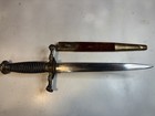 Antique German Imperial Navy Officer Dagger Dirk     Bernhard Richter C  ln