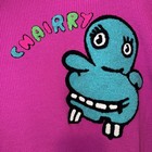 Vtg 1989 Pee Wee Herman Official Brand Colorful Sweater Chairry Youth Sz Large