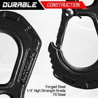 Synthetic Winch Rope - 1 4  X 50ft 10 000lbs Winch Line 1 4  Winch Rope Black