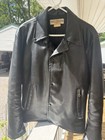 Vintage 1960s Harley-davidson Black Leather Motorcycle Jacket