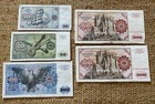 1 130 Germany German Marks - C1970-1980 10  20  100   1000 Mark Notes