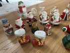 Vintage Christmas Salt And Pepper Shakers Lot