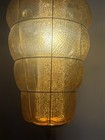 Beehive Swag Lamp Vtg