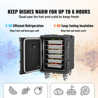 Insulated Food Pan Carrier Stackable Catering Dishbox 95qt Chafing Dish