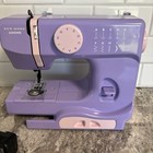 Janome New Home Lady Lilac Model 525b Sewing Machine Works Great  W  Extras 