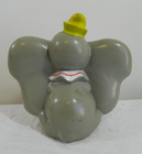 Vintage Walt Disney Production Gray Dumbo The Elephant Squeaky Rubber Toy Works