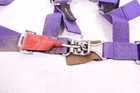 2  4 Point Harness Seat Belt 50 Caliber Racing - Purple