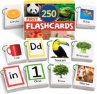 500 Words Thick   Sturdy Learning Flash Cards For Toddlers 1-3 With Rings - 1   