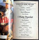 Vintage Playbill I Hate Hamlet April 1991 Walter Kerr Theatre Broadway Program
