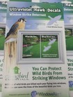 3 Songbird Essentials Se7015 Ultraviolet Hawk Decals Window Strike Deterrent