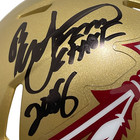 Ron Simmons Signed Florida State Gold Mini Helmet W  Chof 2008 Beckett Wit Coa