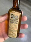 Antique Nelson Baker   Co Elixir Quack Medicine Bottle Label Detroit Michigan