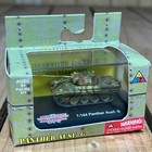 Vintage Wwii Classic Armor German Panther Ausf g Tank 1 144 Scale W display Case