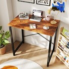 Dumos 31 Inch Small Computer Desk For Home Office  Modern Study Writing Gamin   