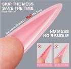 256pcs Easy Nails Art Forms With Sandwich Design For Paperless