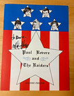 Paul Revere   The Raiders Signed Souvenir Program 1965 Mag Page Postcard Lot Coa