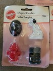 Wilton Birthday Candles Firefighting Dalmation Fire Hydrant Dog Lot Of 3 Vtg