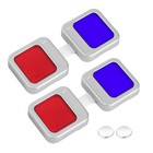 Pair Car Led Door Open Warning Lamp Flash Strobe Anti-collision Safety Light