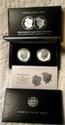 2024 Cameo Morgan   Peace Dollar Reverse Proof Two-coin Set- Ogp   Coa-gorgeous 