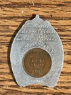 1901 Indian Head Cent Encased Token Penny  Chas gomers Sons Clothiers Broadway