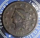 1831  Large Cent    c748